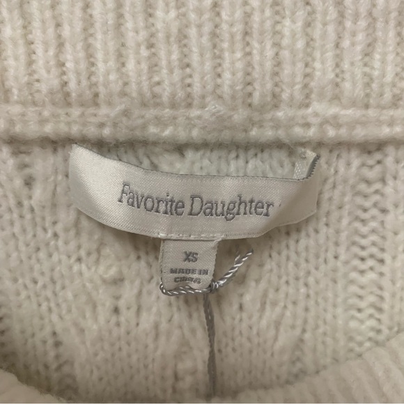 Favorite Daughter Cable Knit Wool Cashmere Blend Mini Skirt Size XS NWT New - Picture 10 of 11